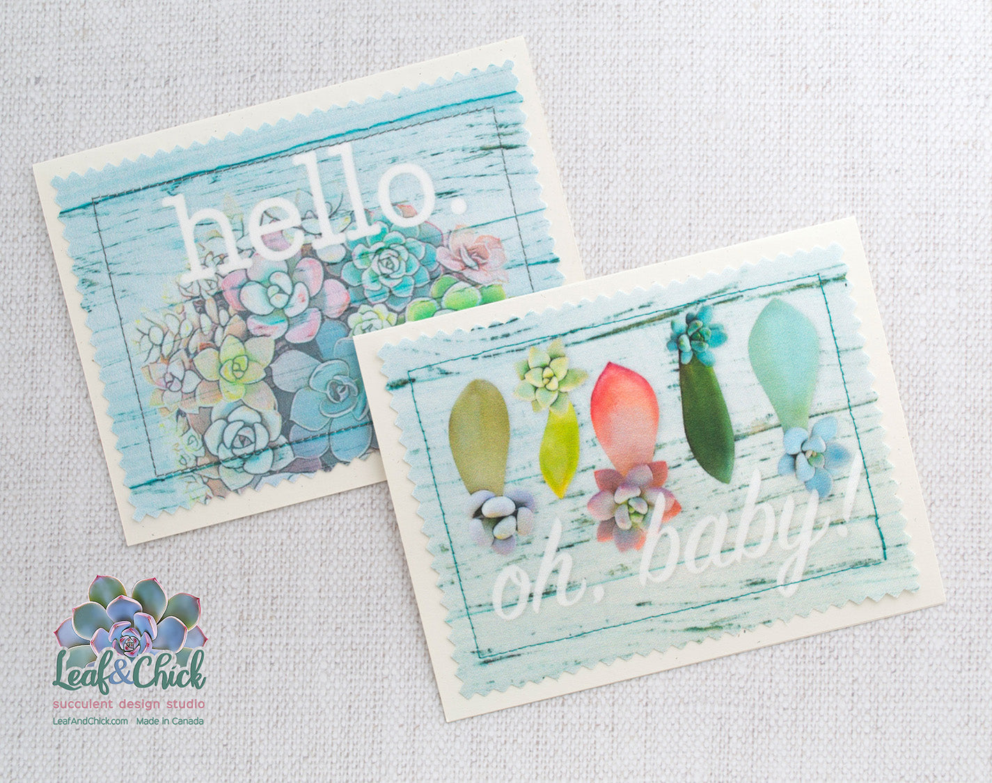 Hello! & Oh, Baby Greetings