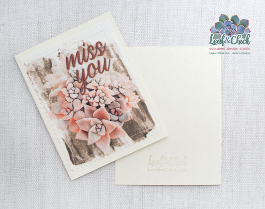 Miss You & Get Well Greetings