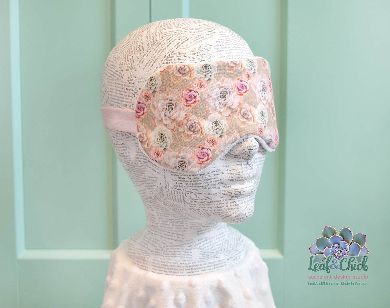 Succulent Sleep Mask