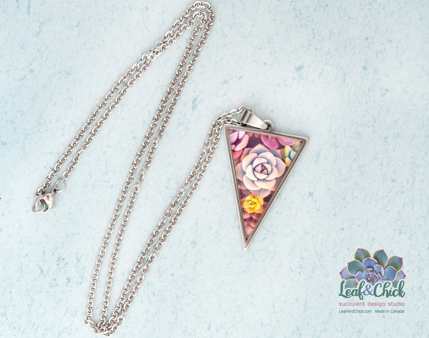 Colourful Triangle Necklace
