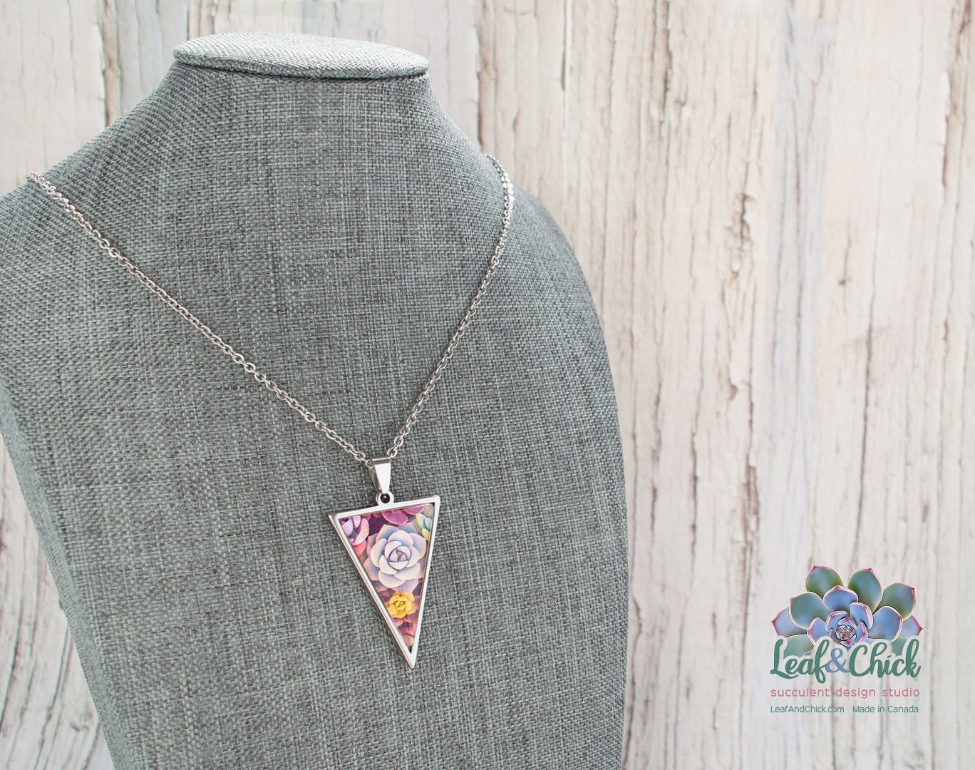 Colourful Triangle Necklace