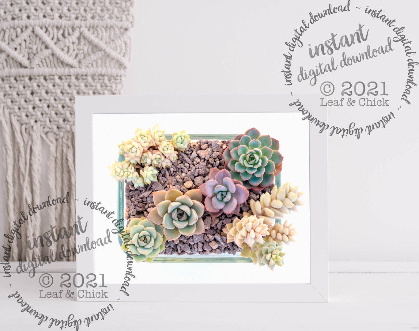 Rectangle Glass Bowl | INSTANT DOWNLOAD | 1005