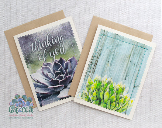 Thinking of You or Haworthia Greeting