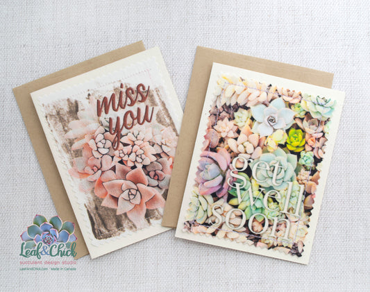 Miss You & Get Well Greetings