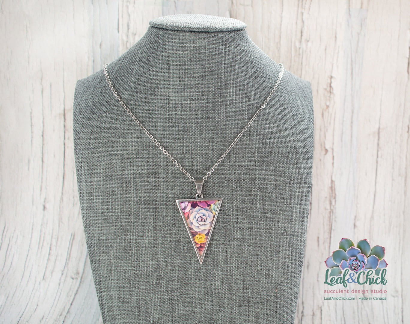 Colourful Triangle Necklace